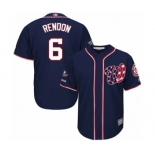 Men's Washington Nationals #6 Anthony Rendon Replica Navy Blue Alternate 2 Cool Base 2019 World Series Champions Baseball Jersey