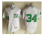 Washington Nationals #34 Bryce Harper White Celtic Flexbase Authentic Collection Stitched Baseball Jersey