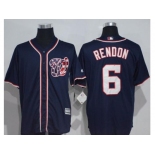 Washington Nationals #6 Anthony Rendon Navy Blue New Cool Base Stitched MLB Jersey