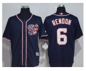 Washington Nationals #6 Anthony Rendon Navy Blue New Cool Base Stitched MLB Jersey