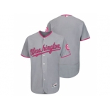 Washington Nationals Blank Gary Road 2016 Mother's Day Flex Base Jersey