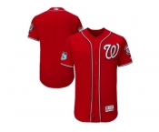 Washington Nationals Blank Red 2017 Spring Training Flexbase Authentic Collection Stitched Baseball Jersey