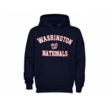 Washington Nationals Fastball Fleece Pullover Navy Blue MLB Hoodie