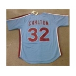 mlb jerseys montreal expos #32 carlton blue