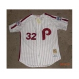 mlb jerseys montreal expos #32 carlton white[pinstripe]