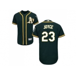 Men Oakland Athletics #23 Matt Joyce Green Flexbase Authentic Collection Stitched MLB Jersey