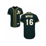 Men's Majestic Oakland Athletics #16 Billy Butler Green Flexbase Authentic Collection MLB Jersey