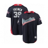 Men's Majestic Oakland Athletics #39 Blake Treinen Game Navy Blue American League 2018 MLB All-Star MLB Jersey