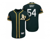 Men's Oakland Athletics #54 Sonny Gray 2017 Spring Training Flex Base Authentic Collection Stitched Baseball Jersey