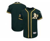 Oakland Athletics Blank Green 2017 Spring Training Flexbase Authentic Collection Stitched Baseball Jersey