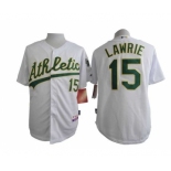 mlb jerseys oakland athletics #15 lawrie white[lawrie]