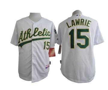 mlb jerseys oakland athletics #15 lawrie white[lawrie]