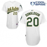 mlb jerseys oakland athletics #20 donaldson white[2014 new]