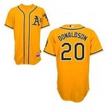 mlb jerseys oakland athletics #20 donaldson yellow