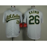 mlb jerseys oakland athletics #26 kazmir white