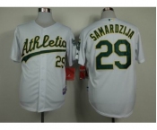 mlb jerseys oakland athletics #29 samardzija white