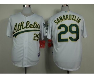 mlb jerseys oakland athletics #29 samardzija white