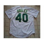 mlb jerseys oakland athletics #40 bailey white[strip]