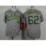 mlb jerseys oakland athletics #62 doolittle grey