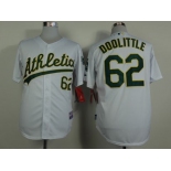 mlb jerseys oakland athletics #62 doolittle white