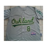 mlb jerseys oakland athletics #8 suzuki grey