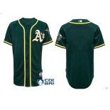 mlb jerseys oakland athletics blank green[2014 new]