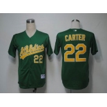 mlb oakland athletics #22 carter green