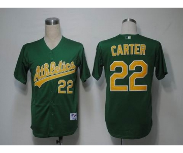 mlb oakland athletics #22 carter green