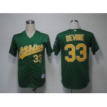 mlb oakland athletics #33 devine green