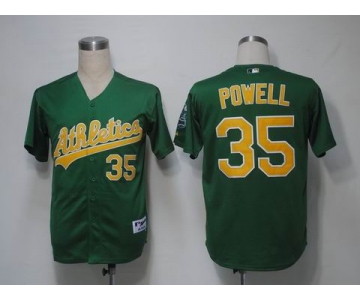 mlb oakland athletics #35 powell green