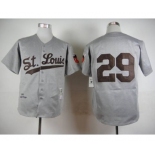 mlb jerseys st.louis browns #29 paige grey[m&n 1953]