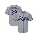 Men Tampa Bay Rays #39 Kevin Kiermaier Grey New Cool Base Stitched MLB Jersey