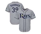 Men Tampa Bay Rays #39 Kevin Kiermaier Grey New Cool Base Stitched MLB Jersey