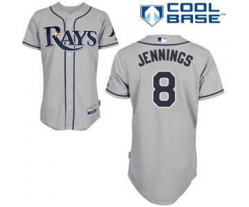 mlb Tampa Bay Rays #8 Jennings GREY(cool base)