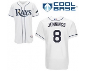 mlb Tampa Bay Rays #8 Jennings white(cool base)