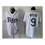 mlb jerseys tampa bay rays #9 myers white