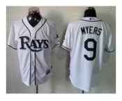 mlb jerseys tampa bay rays #9 myers white