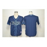 mlb jerseys tampa bay rays blank blue