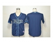 mlb jerseys tampa bay rays blank blue