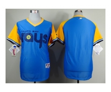 mlb jerseys tampa bay rays blank lt.blue[1988 m&n]