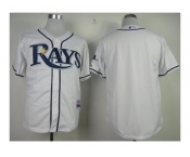 mlb jerseys tampa bay rays blank white