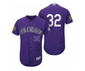 men's Colorado Rockies #32 Tyler Chatwood 2017 Spring Training Flex Base Authentic Collection Stitched Baseball Jersey