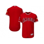 Los Angeles Angels Of Anaheim Blank Red 2017 Spring Training Flexbase Authentic Collection Stitched Baseball Jersey