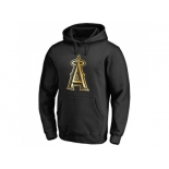 Los Angeles Angels of Anaheim Gold Collection Pullover Hoodie Black