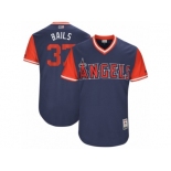 Men's 2017 Little League World Series Angels #37 Andrew Bailey Bails Navy Jersey