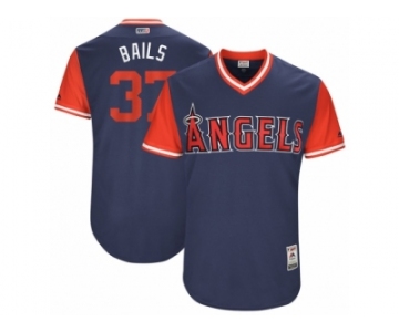 Men's 2017 Little League World Series Angels #37 Andrew Bailey Bails Navy Jersey