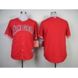 mlb jerseys los angeles angels blank red