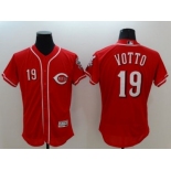 Cincinnati Reds #19 Joey Votto Red Flexbase Authentic Collection Stitched MLB Jersey