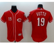 Cincinnati Reds #19 Joey Votto Red Flexbase Authentic Collection Stitched MLB Jersey