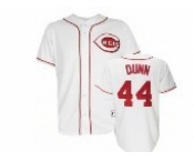 Cincinnati Reds #44 Adam Dunn white